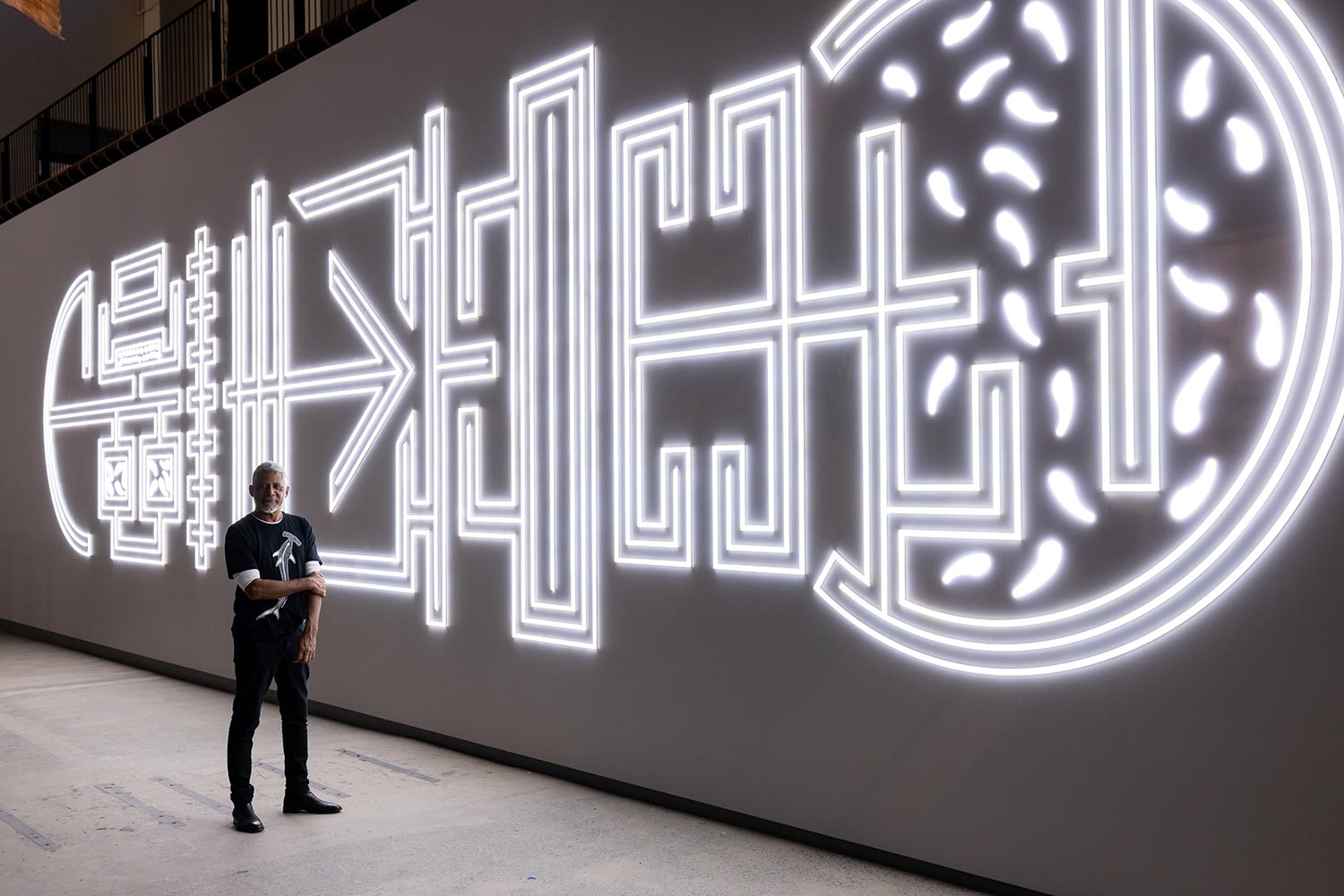 Installation view, Ten thousand suns, 24th Biennale of Sydney 2024, White Bay Power Station. Photo Document Photography