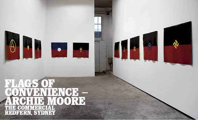 Vault Magazine - Flags of Convenience – Archie Moore. The Commercial Redfern, Sydney