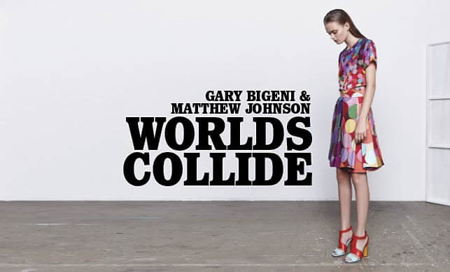 Vault Magazine - Gary Bigeni & Matthew Johnson Worlds Collide